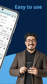 簡単な請求書: 領収書、見積書 screenshot