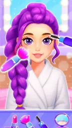 美容院 - ファッション, 着せ替え, メイクゲーム screenshot