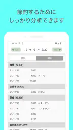 袋分家計簿 screenshot