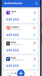 認証アプリ(Authenticator App) screenshot