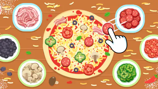 赤ちゃんのためのピザゲーム - 料理ゲーム screenshot