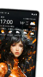 透明時計天気プロ screenshot