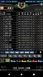 野球シミュレーション＆育成ゲーム「いつでも監督だ！育成編」 screenshot