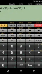 関数電卓 Panecal Plus screenshot