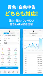 青色申告アプリ Kaikei - 確定申告・複式簿記・会計 screenshot