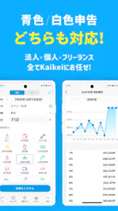 青色申告アプリ Kaikei - 確定申告・複式簿記・会計 screenshot