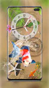 魚 ライブ 壁紙  水族館 コイ 背景 screenshot