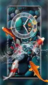 魚 ライブ 壁紙  水族館 コイ 背景 screenshot