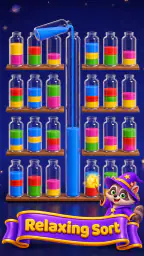 3D Colorful Sort™ 마법의 물 screenshot