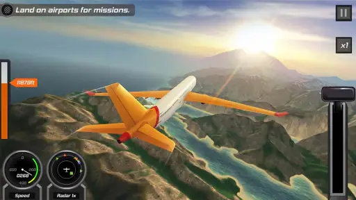 3D 비행 시뮬레이터 (Flight Pilot) screenshot