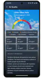9Weather.com: 실시간 레이더 screenshot
