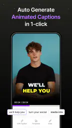 AI Captions screenshot