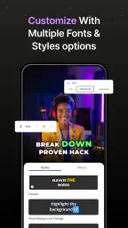 AI Captions screenshot