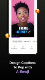 AI Captions screenshot