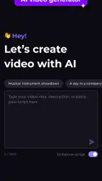 AI Video Maker - Renderforest screenshot