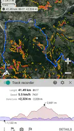 AlpineQuest Off-Road Explorer screenshot