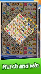 Animal Match Link - Onet Tile screenshot