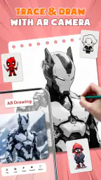 AR 드로잉: 스케치 & 애니 그리기 screenshot