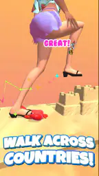 ASMR Tippy Toe - 만족스러운 게임 screenshot