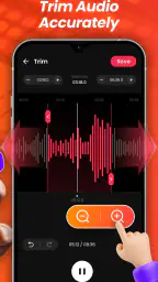 오디오 편집기: 벨소리 메이커丨MP3 커터 screenshot