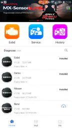 Autel MaxiAP200 screenshot