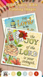 Bible Color Paint By Number screenshot