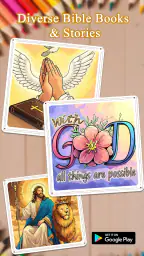 Bible Color Paint By Number screenshot