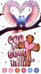 Bible Color - 숫자로 색칠하기 screenshot