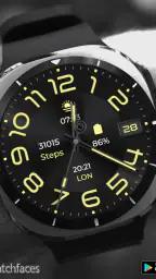 Big Analog 2 WF WearOS 5+ screenshot