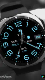 Big Analog 2 WF WearOS 5+ screenshot