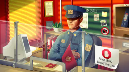 Black Border Patrol Simulator+ screenshot