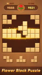 Block Flower: Wood Puzzle screenshot