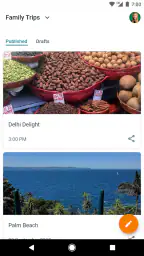 Blogger screenshot