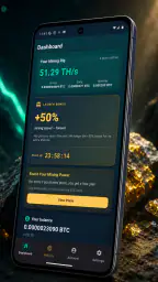 BTC Cloud Miner screenshot