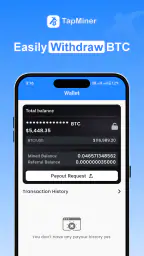 BTC Cloud Mining : TapMiner screenshot