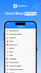 BTC Cloud Mining : TapMiner screenshot