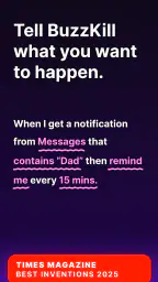 BuzzKill Notification Manager screenshot