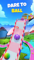 Candy Ball Run - Rolling Games screenshot