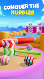 Candy Ball Run - Rolling Games screenshot