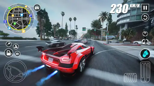 Car Driving Traffic Simulator screenshot
