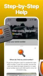 Car Radio Code Calculator screenshot