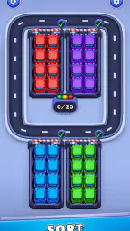 Car Sort: Color Puzzle screenshot
