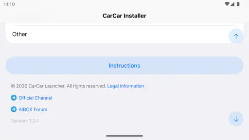CarCar Installer screenshot
