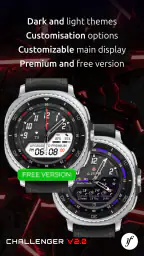 Challenger: Hybrid Watch Face screenshot