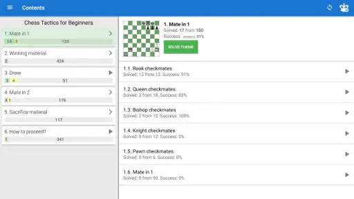 Chess Tactics for Beginners screenshot
