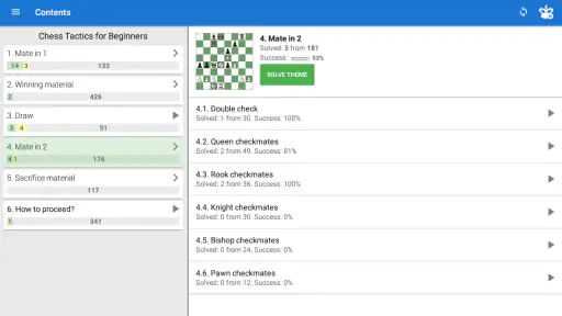 Chess Tactics for Beginners screenshot