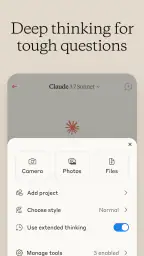 Claude by Anthropic screenshot