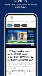 CNBC-TV18: Business News screenshot