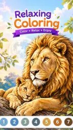 Coloring Game: Color by Number screenshot