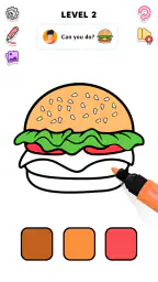 Coloring Page ASMR Drawing screenshot